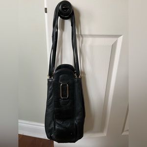 Black Accordion Purse